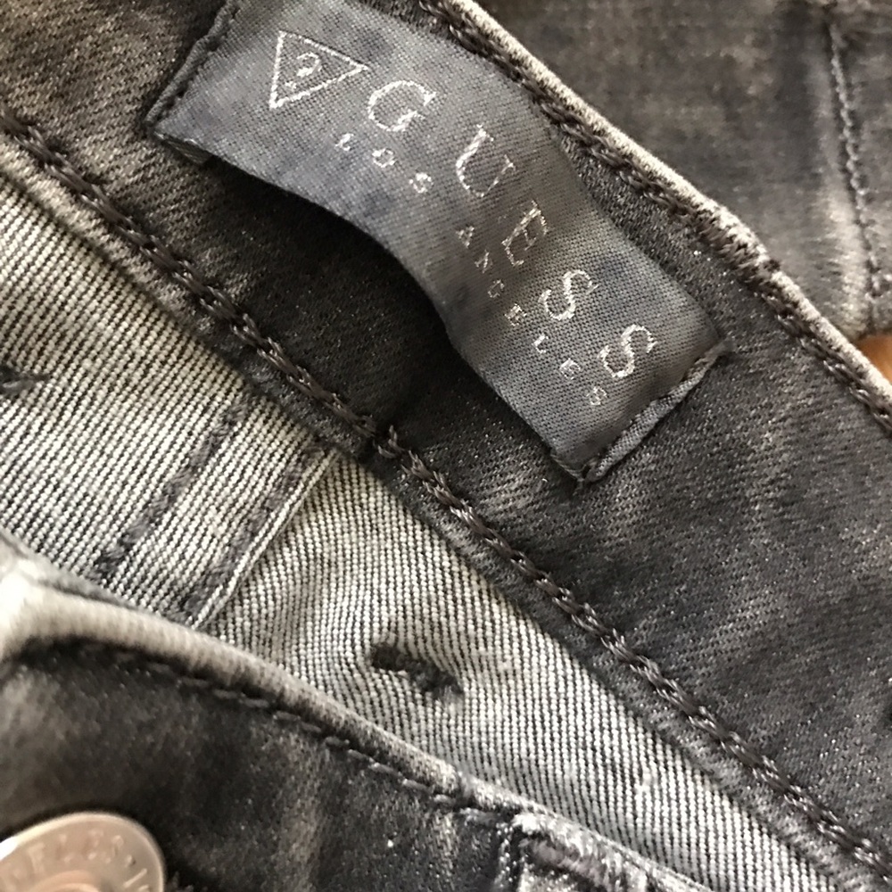 Guess distressed legging denims