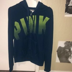 Zip up Victoria Secret Pink Hoodie
