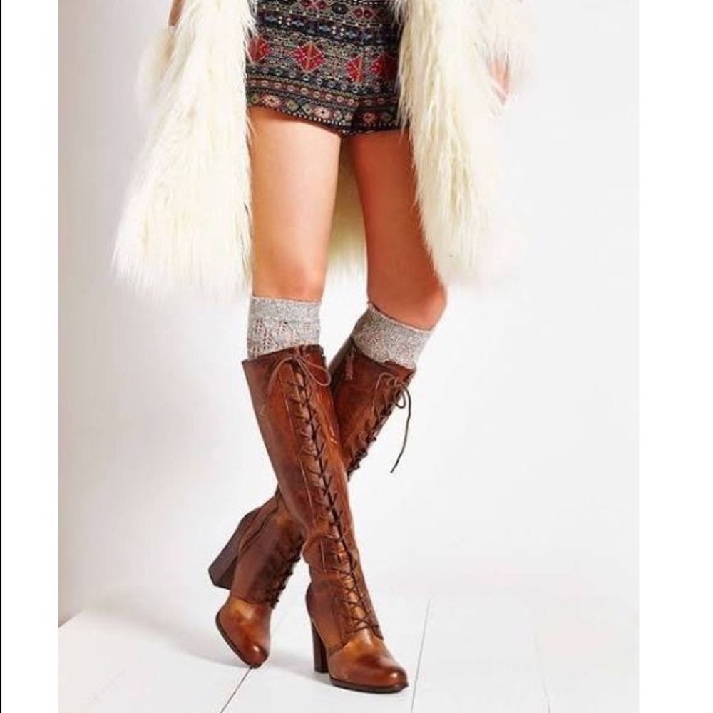 Frye vintage Parker lace up boot