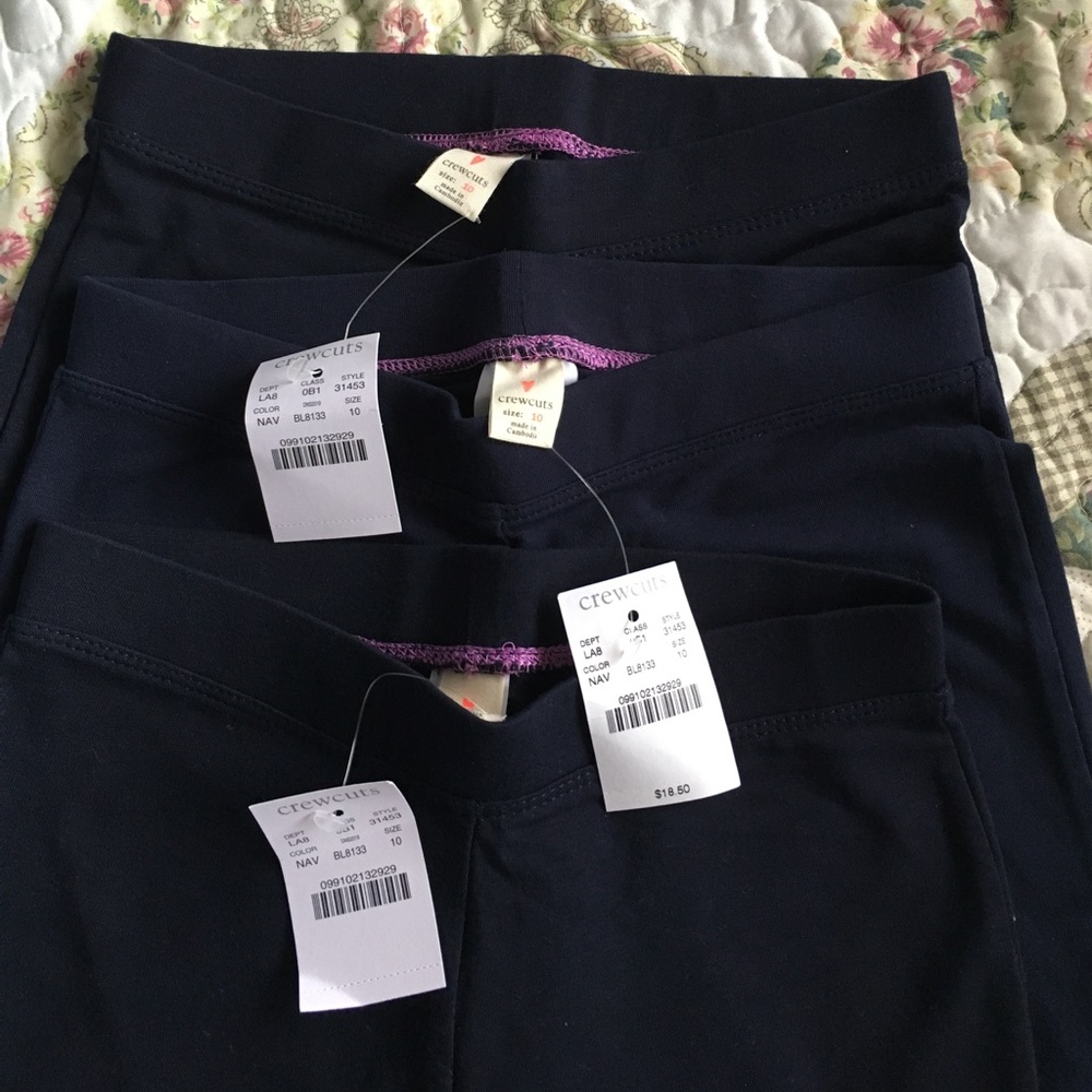 Brand new j-crew girls leggings