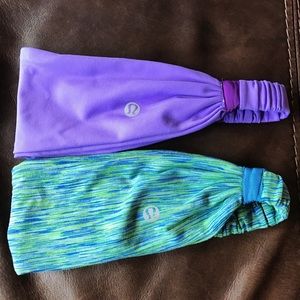 💜💚LuluLemon headbands💚💜