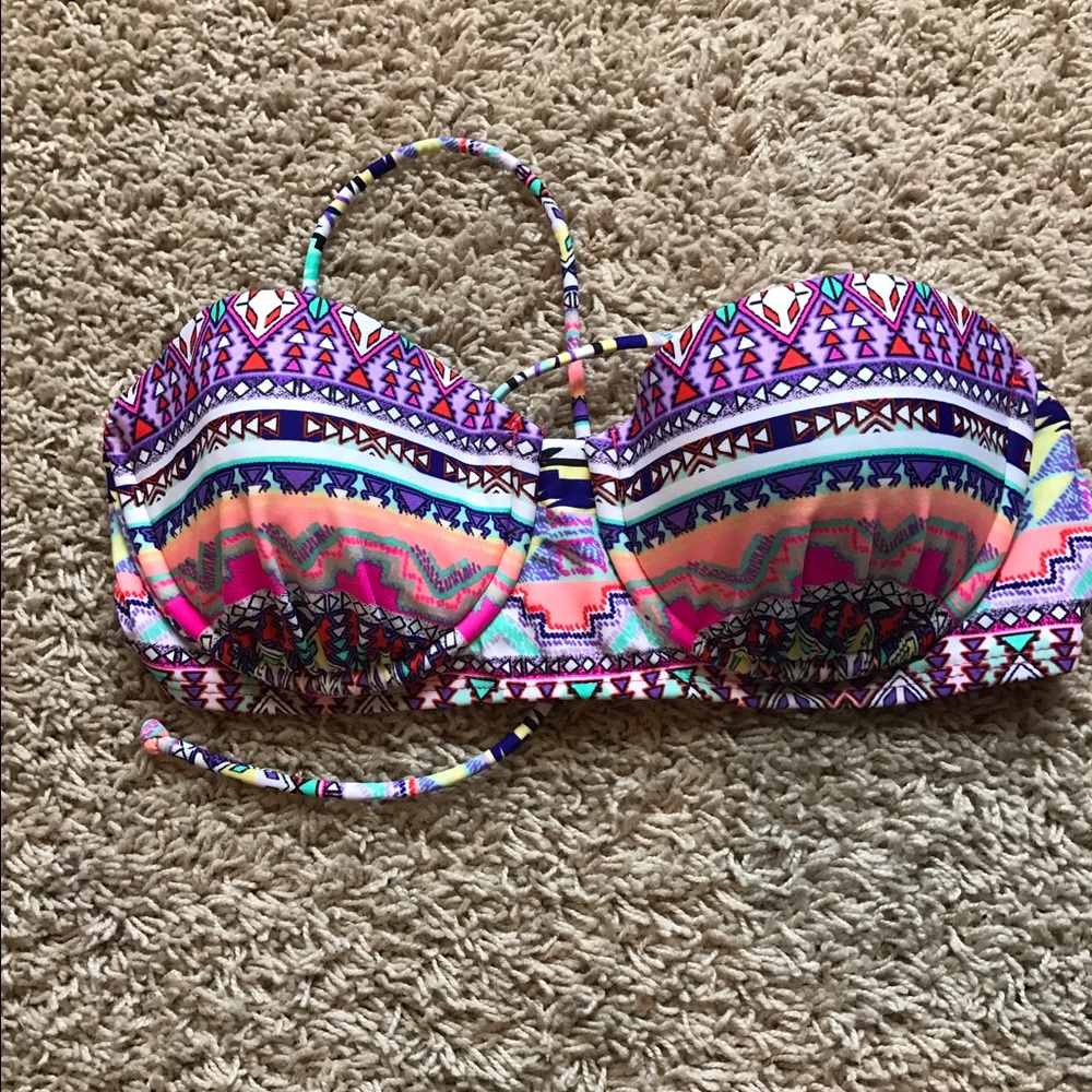 Altar'd state colorful swimsuit top