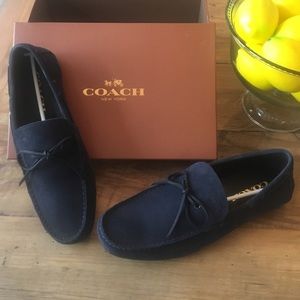 Men's Coach driving loafers