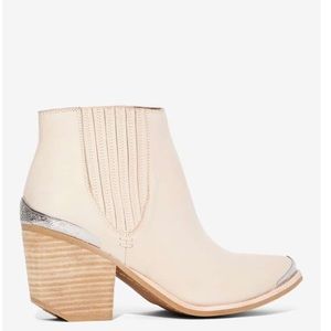 Jeffrey Campbell Metal Fest Leather Bootie