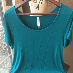 Brand New LulaRoe Teal Classic T size M 💕💕
