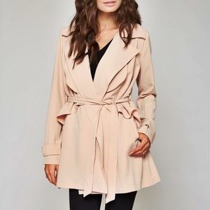 London Trench Coat - Light Pink