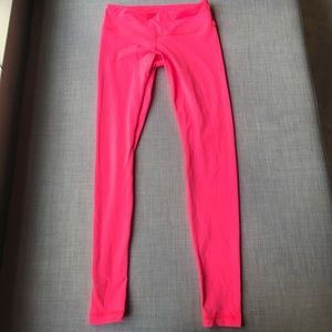 Lululemon hot pink leggings