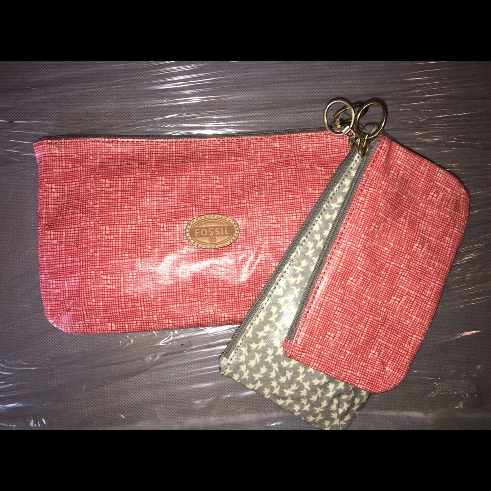 Fossil clutch set of three