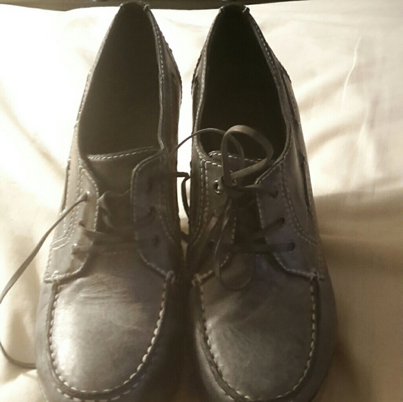 Joes Jeans Black Wedge Booties - Picture 2 of 4