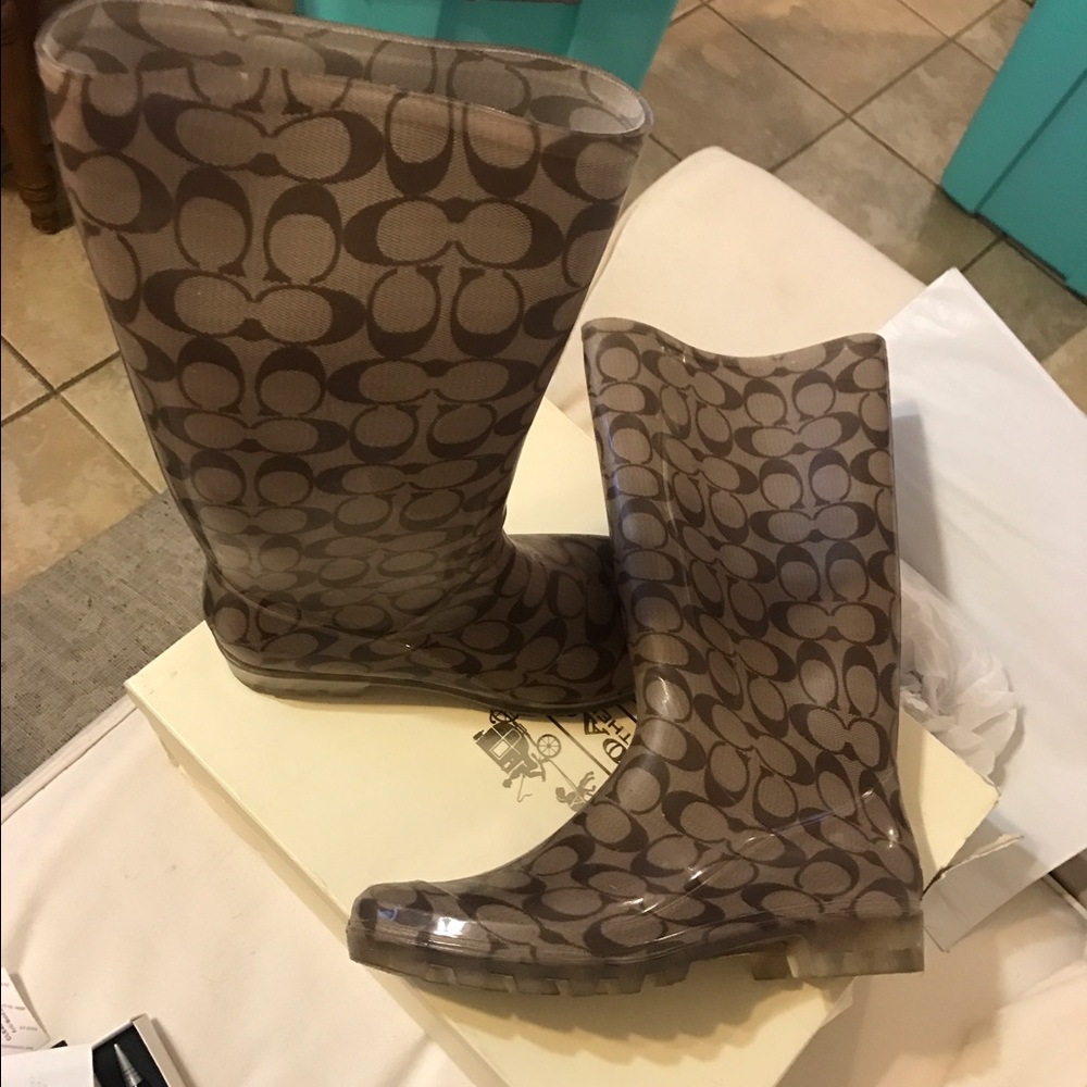 Coach Rain Boots