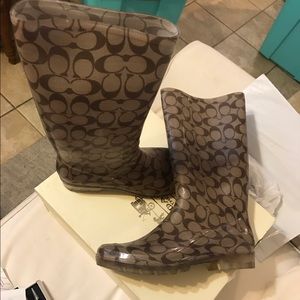 Coach Rain Boots
