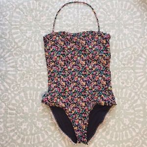 Aerie floral one piece swimsuit