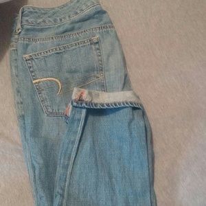 Crop capris high wasted