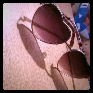 Forever21 heart sunglasses