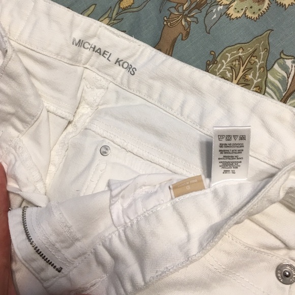 Michale Kors White Jeans, size 10 - Picture 3 of 4