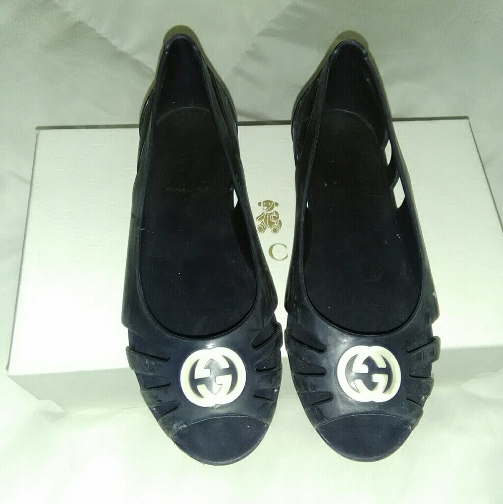 Kids Gucci Jelly Shoes