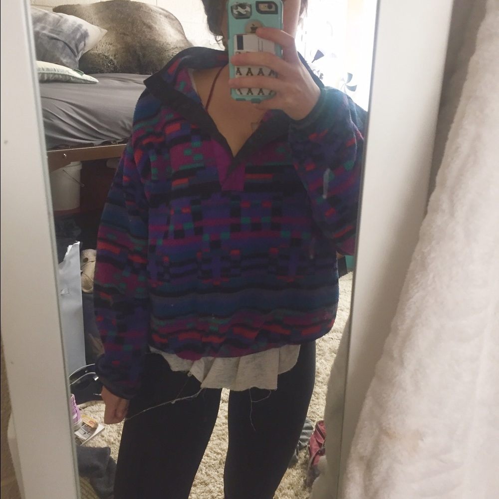 columbia vintage pullover
