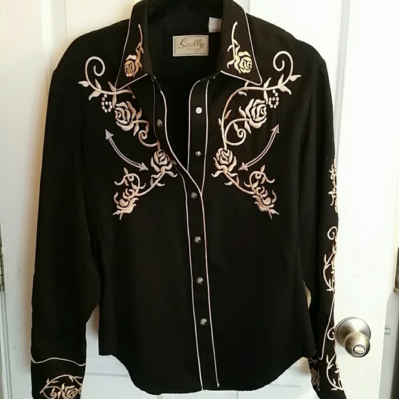 Scully Tops - Scully Western Top L