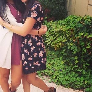 Floral babydoll dress