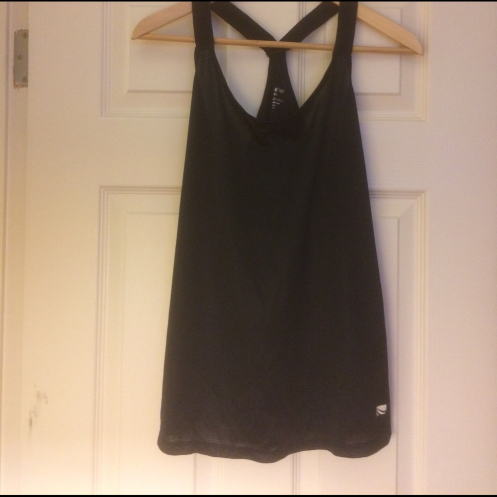 Marika dry-wik black workout tanktop