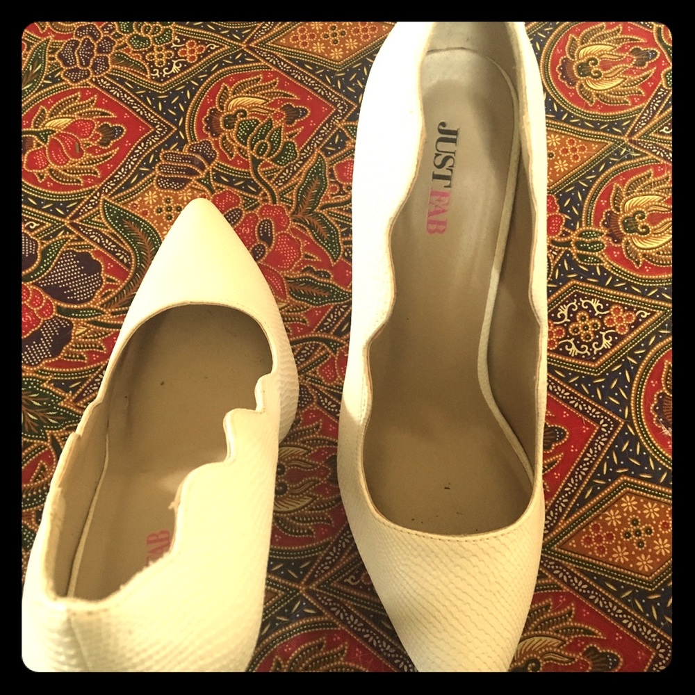 White heels