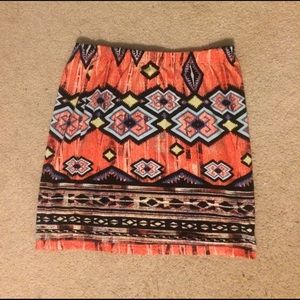 Tribal / Aztec Mini Skirt