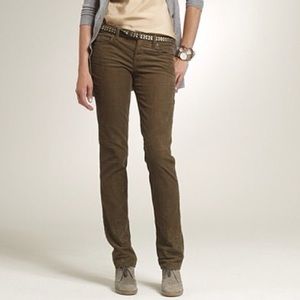 J.Crew skinny leg cords