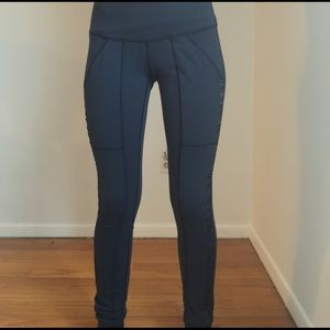 Navy blue lulu lemon leggings