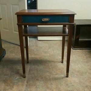 ANTIQUE TELEPHONE TABLE