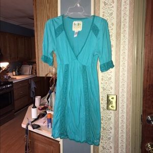 Turquoise Billabong dress