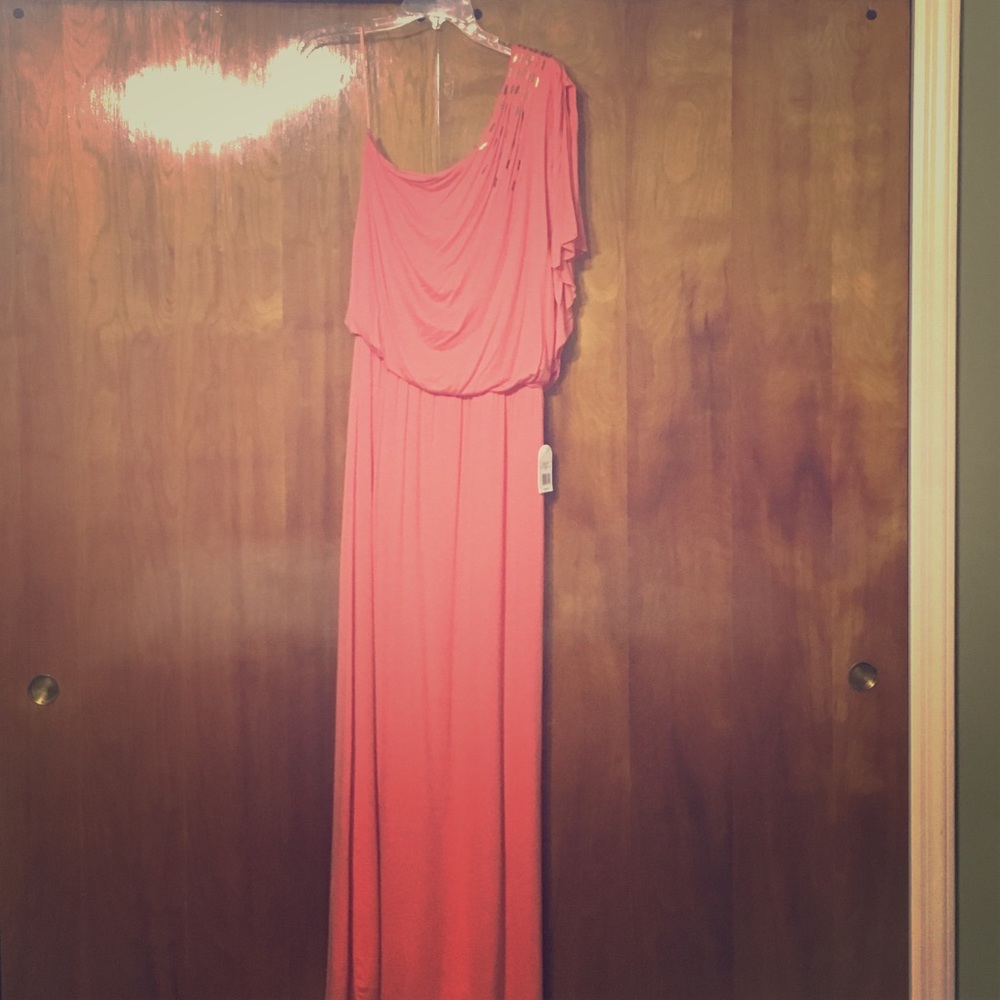 BNWT Gorgeous Jessica Simpson Grecian Maxi Dress M