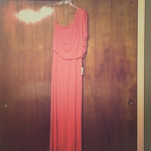 BNWT Gorgeous Jessica Simpson Grecian Maxi Dress M