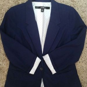 NWOT Structured Blazer (Navy blue)