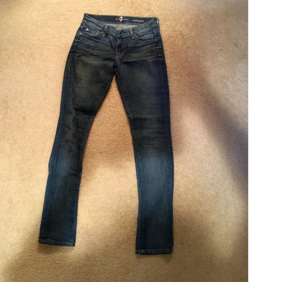 7 For All Mankind Skinny Jeans - Picture 1 of 3