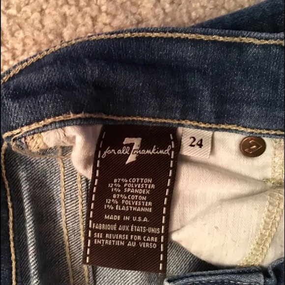 7 For All Mankind Skinny Jeans - Picture 3 of 3