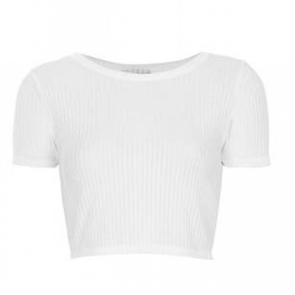 White Crop Top