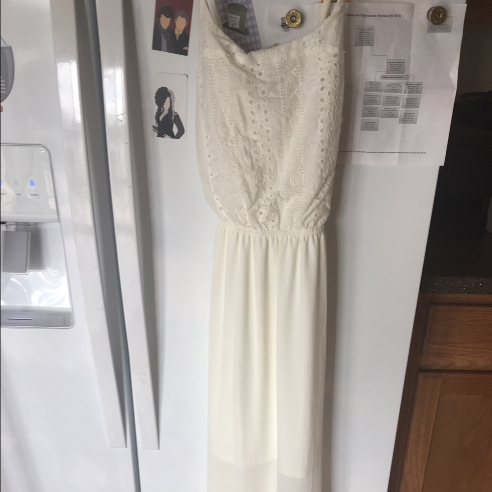 White summer dress