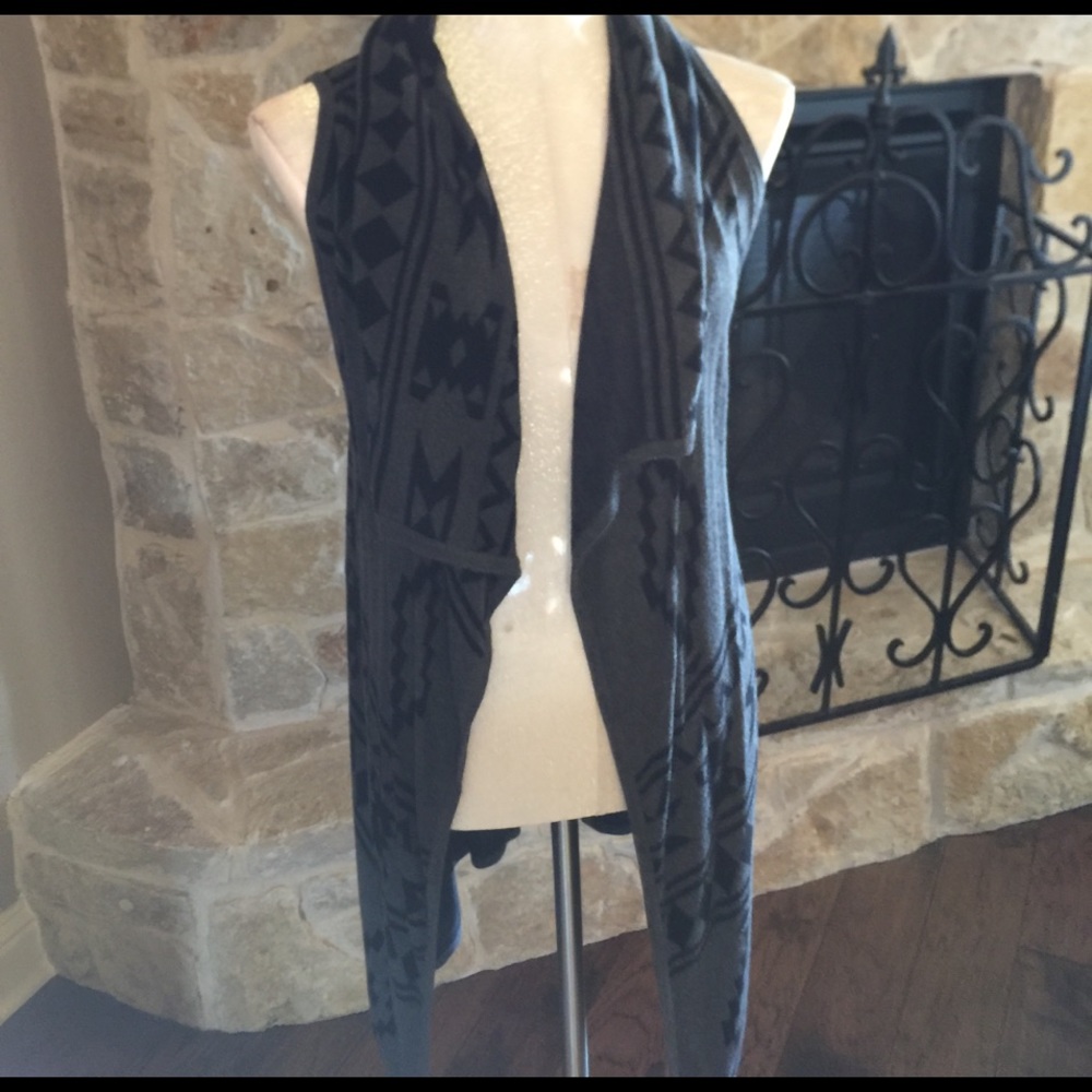 Long open tunic