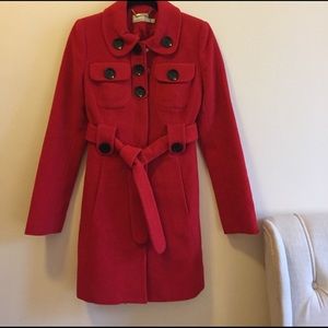 Karen Millen Poppy Red Coat