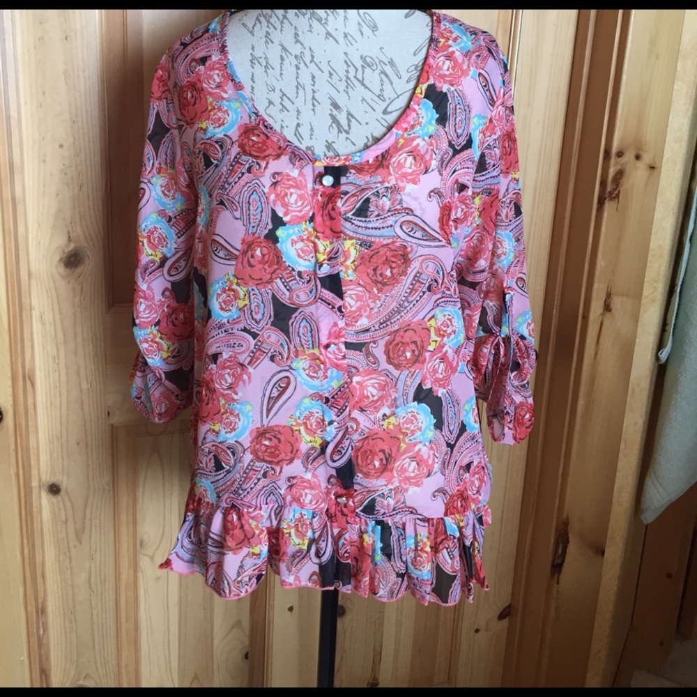 High low blouse