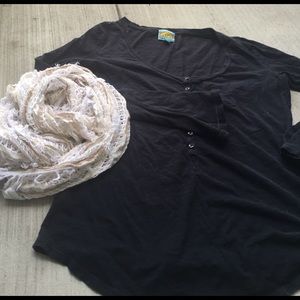 Long sleeve black shirt