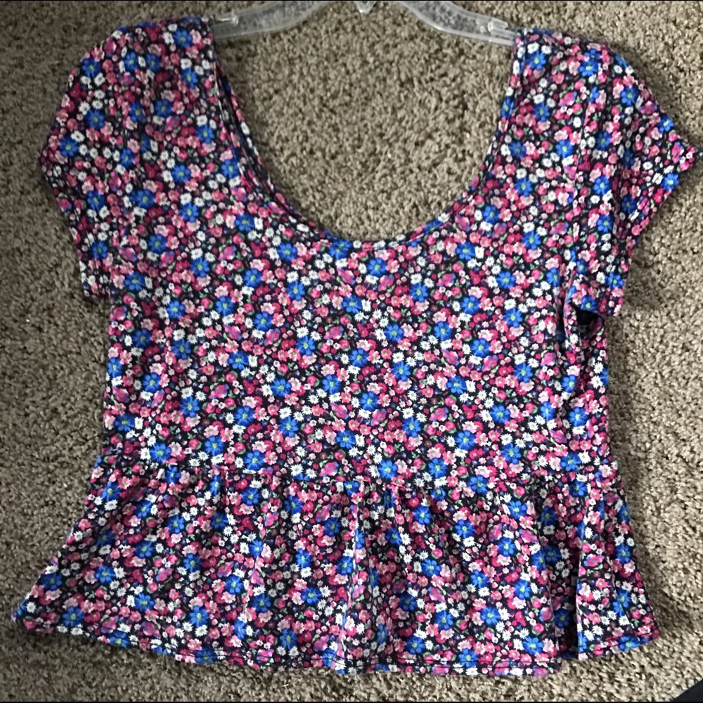 Floral Crop Top