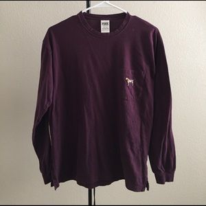 PINK long sleeve tee