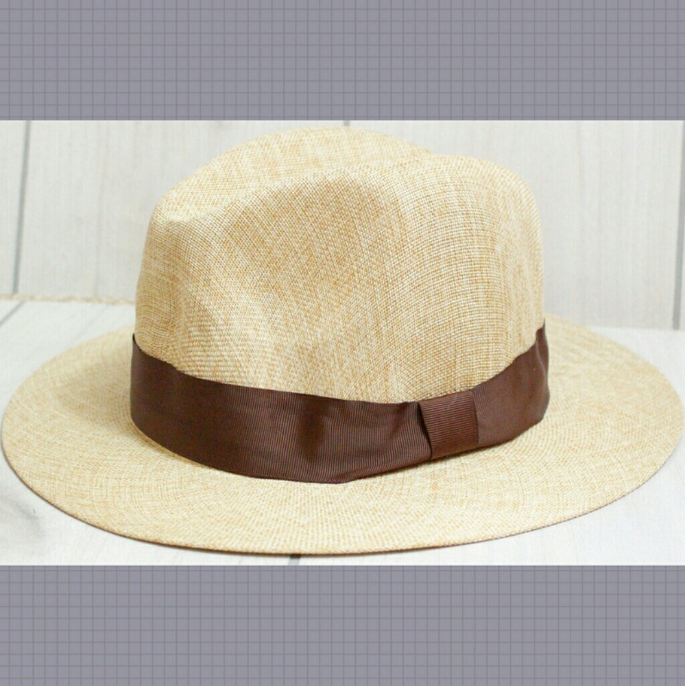 Men's Wide Brimmed Fedora Summer Hat
