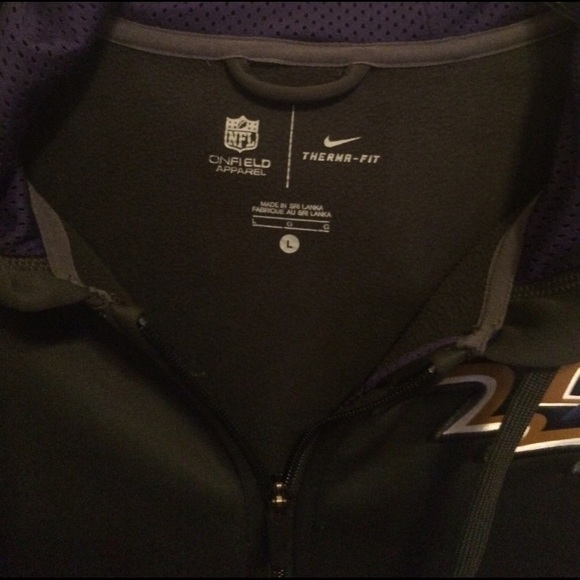 Baltimore Ravens Nike therma-fit jacket - Picture 3 of 3