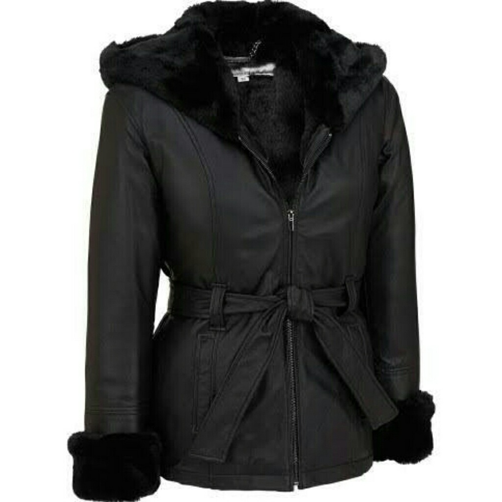 Leather jacket.     (JS1)