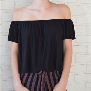 Urban Outfitters Off The Shoulder Top