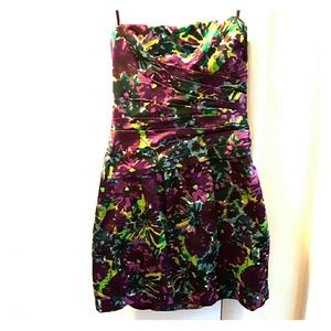 Floral purple BCBG dress Floral purple BCBG dress