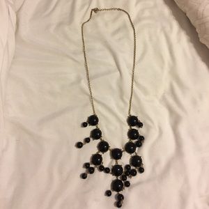 Black bubble necklace