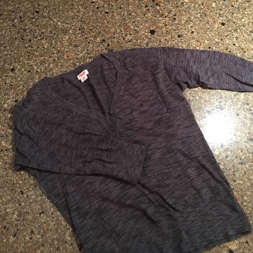 Dark grey sweater